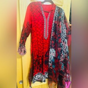 J. Pret pakistani outfit.